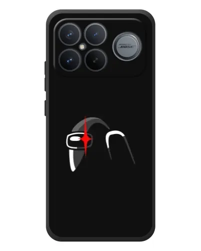 Чехол для Xiaomi Poco F8 Ultra с картинкой «Among Us шлем» Чехол для Xiaomi Poco F8 Ultra с картинкой «Among Us шлем»