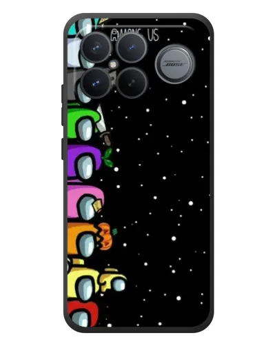 Чехол для Xiaomi Poco F8 Ultra с картинкой «Команда Among Us» Чехол для Xiaomi Poco F8 Ultra с картинкой «Команда Among Us»
