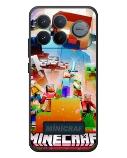 Чохол для Xiaomi Poco F8 Ultra з картинкою «Minecraft герої гри»