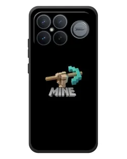 Чехол для Xiaomi Poco F8 Ultra с картинкой «Алмазная кирка»