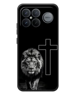 Чехол для Xiaomi Poco F8 Ultra с картинкой «Лев и Крест» Чехол для Xiaomi Poco F8 Ultra с картинкой «Лев и Крест»