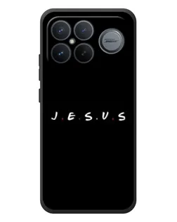 Чехол для Xiaomi Poco F8 Ultra с картинкой «Точки веры J.E.S.U.S.»