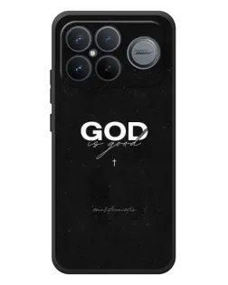 Чехол для Xiaomi Poco F8 Ultra с картинкой «GOD — Бог над всем»