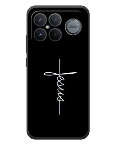 Чехол для Xiaomi Poco F8 Ultra с картинкой «Тонкая линия веры»