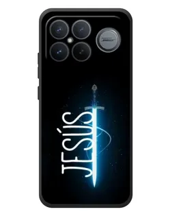 Чехол для Xiaomi Poco F8 Ultra с картинкой «Меч Духа Jesus»