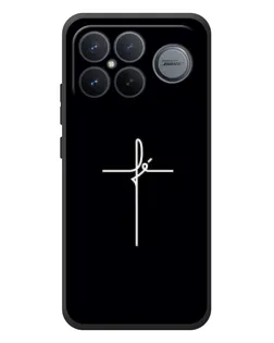 Чехол для Xiaomi Poco F8 Ultra с картинкой «Тонкий крест»