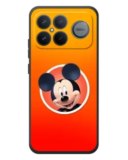 Чехол для Xiaomi Poco F8 Ultra с картинкой «Mickey в круге»