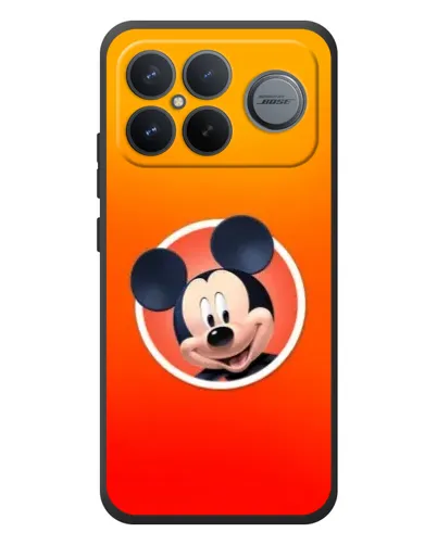 Чехол для Xiaomi Poco F8 Ultra с картинкой «Mickey в круге»