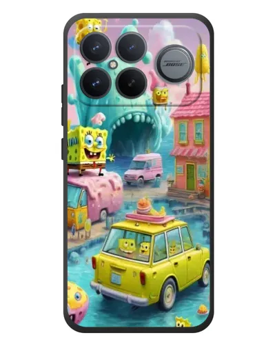 Чехол для Xiaomi Poco F8 Ultra с картинкой «Монстр-трак приключения»