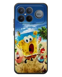 Чехол для Xiaomi Poco F8 Ultra с картинкой «Развлечения на пляже»