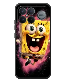 Чехол для Xiaomi Poco F8 Ultra с картинкой «Взрывной Спанч Боб»