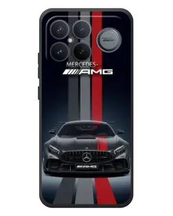 Чохол для Xiaomi Poco F8 Ultra з картинкою «Mercedes — білий карбон» Чохол для Xiaomi Poco F8 Ultra з картинкою «Mercedes — білий карбон»