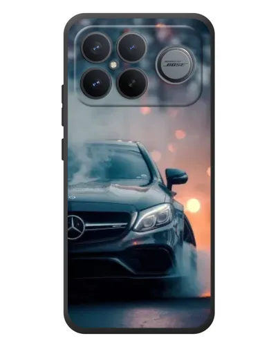 Чохол для Xiaomi Poco F8 Ultra з картинкою «Mercedes — нічне місто»