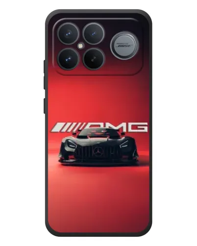 Чохол для Xiaomi Poco F8 Ultra з картинкою «Mercedes AMG — червона лінія»