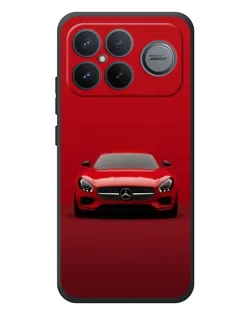 Чохол для Xiaomi Poco F8 Ultra з картинкою «Червоний Mercedes AMG»