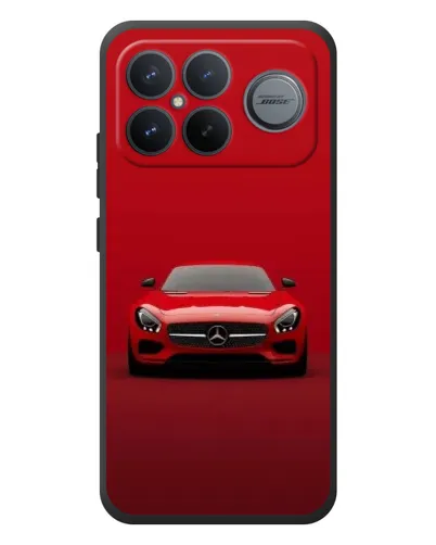 Чохол для Xiaomi Poco F8 Ultra з картинкою «Червоний Mercedes AMG»