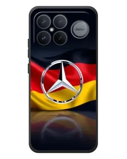 Чохол для Xiaomi Poco F8 Ultra з картинкою «Mercedes — прапор Німеччини»