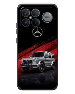 Чохол для Xiaomi Poco F8 Ultra з картинкою «Mercedes G-Class червоний»