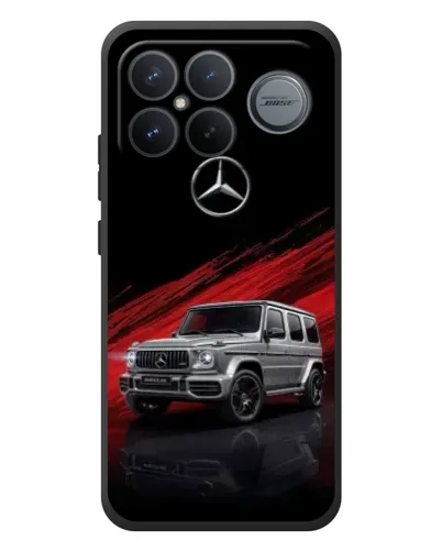 Чохол для Xiaomi Poco F8 Ultra з картинкою «Mercedes G-Class червоний»