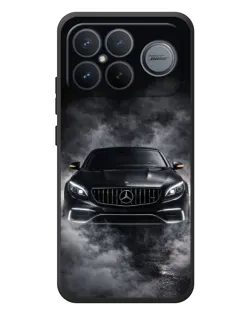 Чохол для Xiaomi Poco F8 Ultra з картинкою «Mercedes у диму»