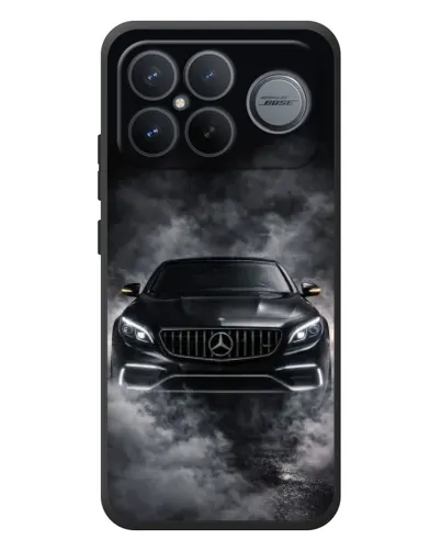 Чохол для Xiaomi Poco F8 Ultra з картинкою «Mercedes у диму»