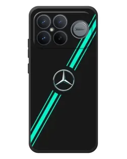 Чохол для Xiaomi Poco F8 Ultra з картинкою «Спортивні лінії Mercedes»
