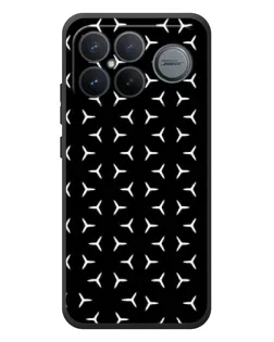 Чохол для Xiaomi Poco F8 Ultra з картинкою «Mercedes паттерн зірок»