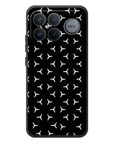 Чохол для Xiaomi Poco F8 Ultra з картинкою «Mercedes паттерн зірок» Чохол для Xiaomi Poco F8 Ultra з картинкою «Mercedes паттерн зірок»