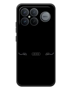 Чохол для Xiaomi Poco F8 Ultra з картинкою «Audi — світловий підпис»