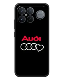 Чохол для Xiaomi Poco F8 Ultra з картинкою «Логотип Audi Heart»