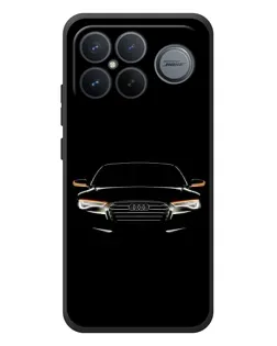 Чохол для Xiaomi Poco F8 Ultra з картинкою «Audi — нічний контур»