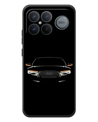 Чохол для Xiaomi Poco F8 Ultra з картинкою «Audi — нічний контур»