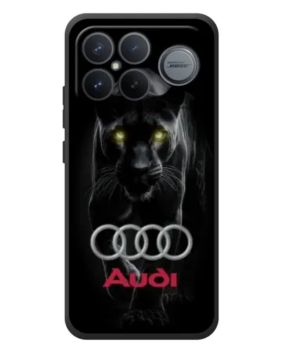 Чохол для Xiaomi Poco F8 Ultra з картинкою «Пантера та Audi»