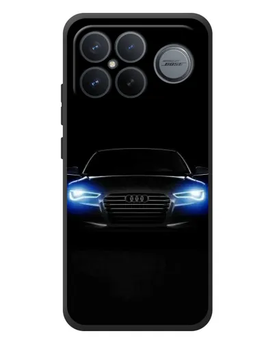Чохол для Xiaomi Poco F8 Ultra з картинкою «Audi в неоні»