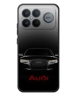Чохол для Xiaomi Poco F8 Ultra з картинкою «Audi — градієнтний контур»
