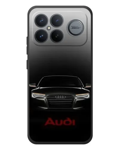 Чохол для Xiaomi Poco F8 Ultra з картинкою «Audi — градієнтний контур»