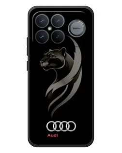 Чохол для Xiaomi Poco F8 Ultra з картинкою «Графіка — пантера та Audi»