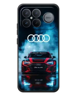 Чохол для Xiaomi Poco F8 Ultra з картинкою «Audi Sport — неон»