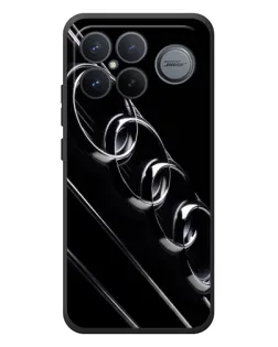 Чохол для Xiaomi Poco F8 Ultra з картинкою «Audi — абстрактні кільця»