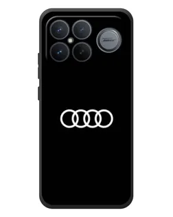 Чохол для Xiaomi Poco F8 Ultra з картинкою «Audi White Logo»