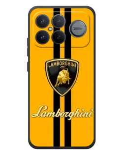 Чохол для Xiaomi Poco F8 Ultra з картинкою «Lamborghini Stripe жовтий» Чохол для Xiaomi Poco F8 Ultra з картинкою «Lamborghini Stripe жовтий»