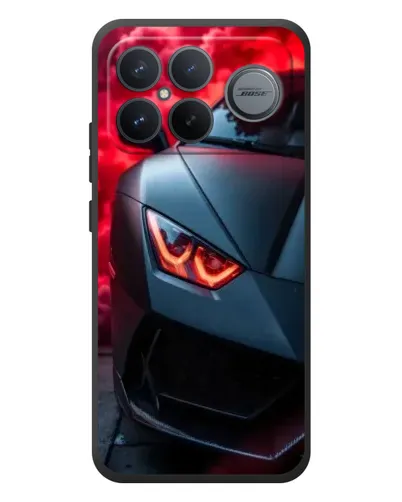 Чехол для Xiaomi Poco F8 Ultra с картинкой «Lamborghini красное сияние» Чехол для Xiaomi Poco F8 Ultra с картинкой «Lamborghini красное сияние»