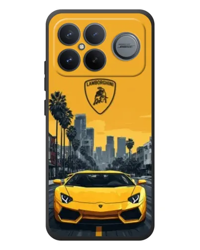 Чехол для Xiaomi Poco F8 Ultra с картинкой «Желтый Lamborghini город» Чехол для Xiaomi Poco F8 Ultra с картинкой «Желтый Lamborghini город»
