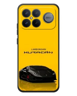 Чехол для Xiaomi Poco F8 Ultra с картинкой «Lamborghini Huracan черный»