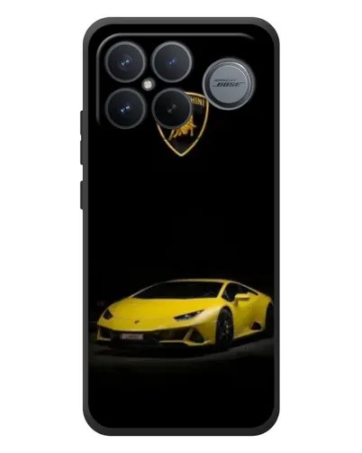 Чехол для Xiaomi Poco F8 Ultra с картинкой «Lamborghini желтый акцент» Чехол для Xiaomi Poco F8 Ultra с картинкой «Lamborghini желтый акцент»