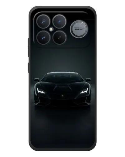 Чехол для Xiaomi Poco F8 Ultra с картинкой «Черный Lamborghini Aventador» Чехол для Xiaomi Poco F8 Ultra с картинкой «Черный Lamborghini Aventador»