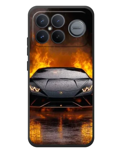 Чехол для Xiaomi Poco F8 Ultra с картинкой «Lamborghini в огне» Чехол для Xiaomi Poco F8 Ultra с картинкой «Lamborghini в огне»