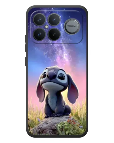 Чехол для Xiaomi Poco F8 Ultra с картинкой «Стич на рассвете»