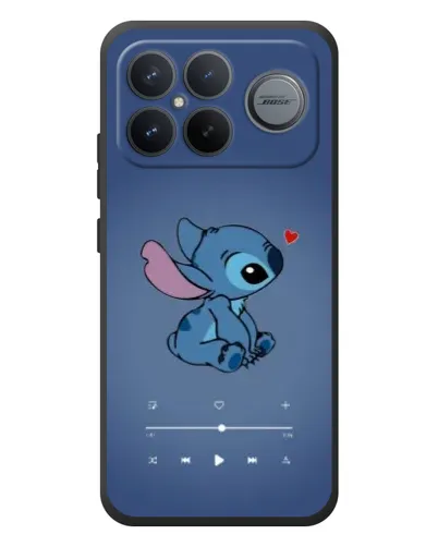 Чехол для Xiaomi Poco F8 Ultra с картинкой «Музыкальный Stitch»