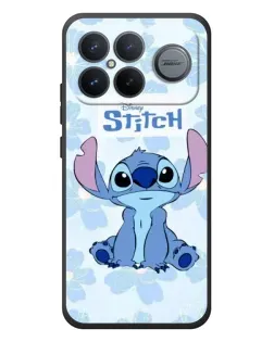 Чехол для Xiaomi Poco F8 Ultra с картинкой «Stitch среди цветов» Чехол для Xiaomi Poco F8 Ultra с картинкой «Stitch среди цветов»